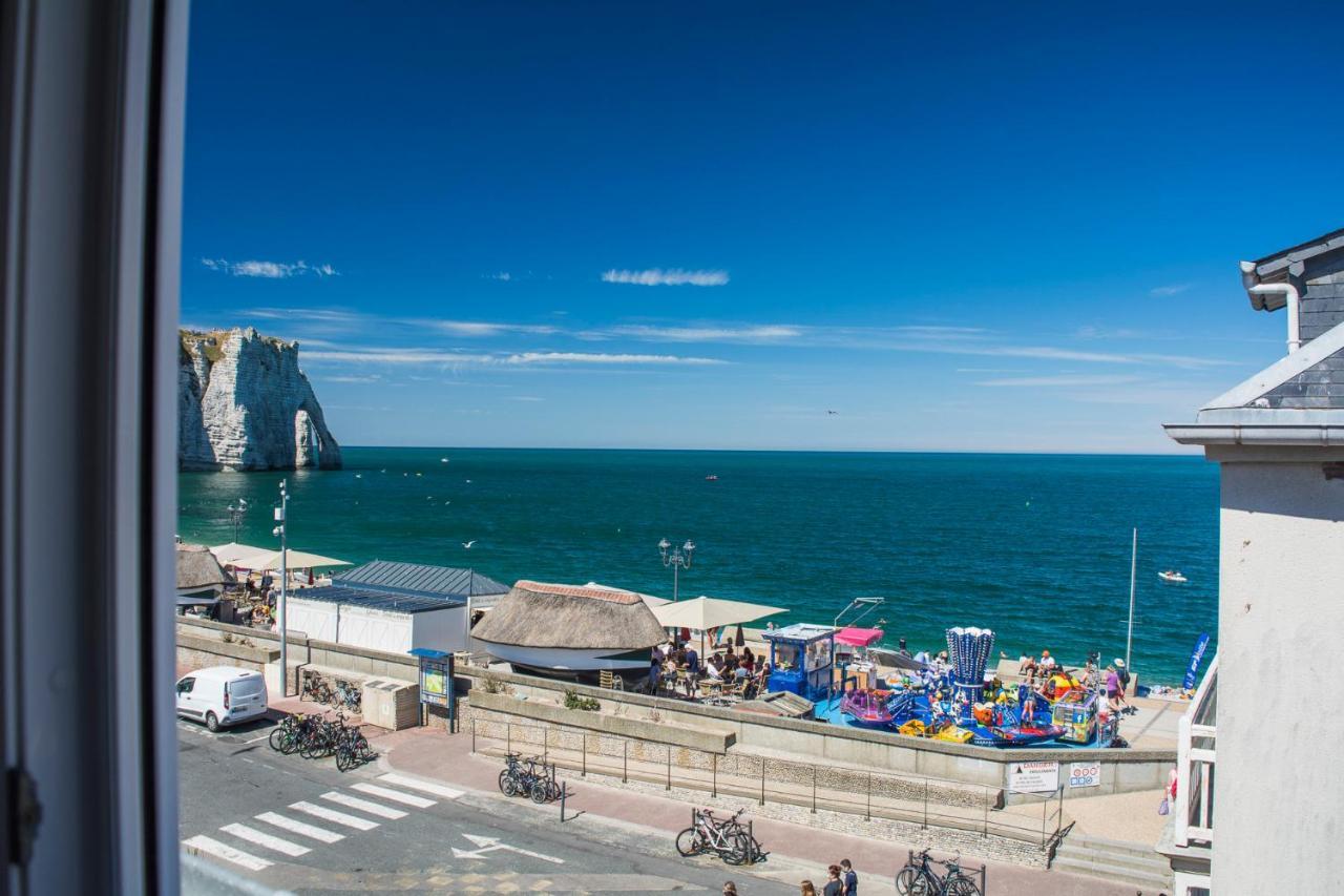 La Belle Vue Le Diamant Des Yeux Mer Et Golf Front Mer Этрета Экстерьер фото