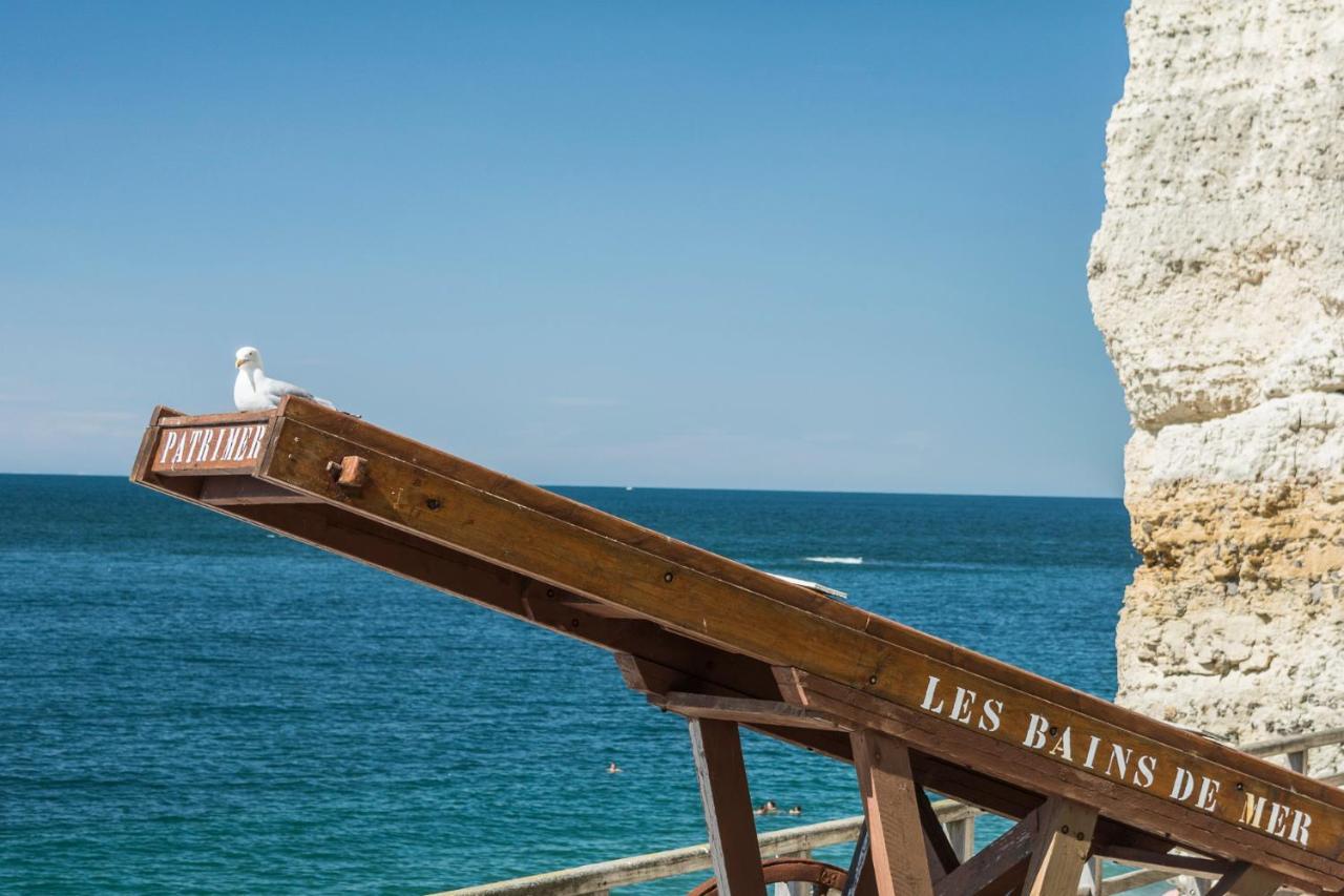 La Belle Vue Le Diamant Des Yeux Mer Et Golf Front Mer Этрета Экстерьер фото